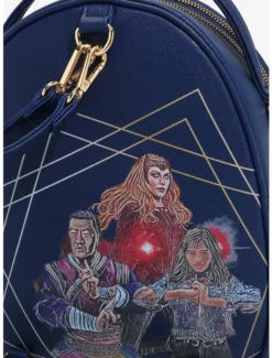 Backpacks Marvel Doctor Strange In The Multiverse Of Madness Spellcasting Convertible Light Up Mini Backpack - BoxLunch Exclusive -BoxLunch Shop 16704716 av4