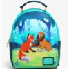 Backpacks Loungefly Disney The Fox And The Hound Tod & Copper Playtime Mini Backpack - BoxLunch Exclusive