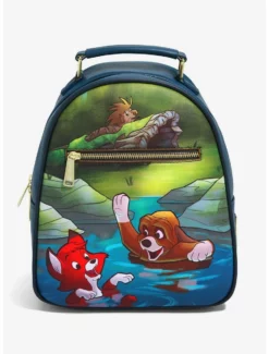 Backpacks Loungefly Disney Fox And The Hound Splash Mini Backpack - BoxLunch Exclusive