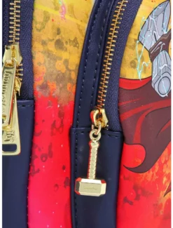 Backpacks Loungefly Marvel Thor: Love And Thunder Chibi Mighty Thor & Thor Mini Backpack - BoxLunch Exclusive -BoxLunch Shop 16704799 av3