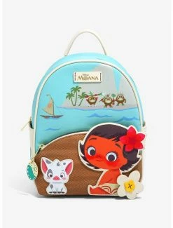 Backpacks Disney Moana Baby Moana & Animal Friends Mini Backpack - BoxLunch Exclusive