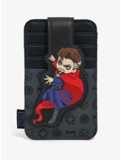 Matching Sets Loungefly Marvel Doctor Strange In The Multiverse Of Madness Chibi Portraits Cardholder - BoxLunch Exclusive