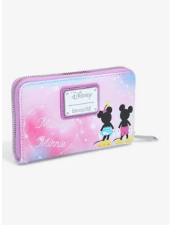 Matching Sets Loungefly Disney Minnie & Mickey Mouse Constellation Small Zip Wallet - BoxLunch Exclusive -BoxLunch Shop 16896845 av1