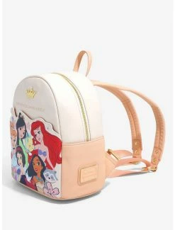 Backpacks Loungefly Disney Princess Chibi Princesses & Friends Save Mini Backpack - BoxLunch Exclusive -BoxLunch Shop 16896851 av2