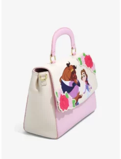 Matching Sets Loungefly Disney Beauty And The Beast Stroll Handbag - BoxLunch Exclusive -BoxLunch Shop 16896859 av1