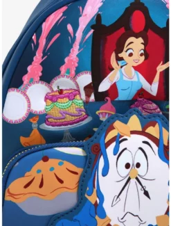 Backpacks Loungefly Disney Beauty And The Beast Be Our Guest Mini Backpack - BoxLunch Exclusive -BoxLunch Shop 16896861 av4