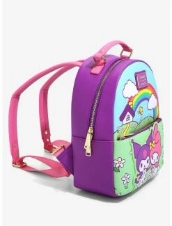 Backpacks Loungefly Sanrio Kuromi & My Melody Scenic Mini Backpack - BoxLunch Exclusive -BoxLunch Shop 16903371 av1