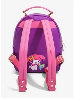 Backpacks Loungefly Sanrio Kuromi & My Melody Scenic Mini Backpack - BoxLunch Exclusive -BoxLunch Shop 16903371 av2