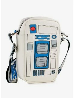 Crossbody Bags Star Wars R2-D2 Crossbody Bag -BoxLunch Shop 16940232 av2