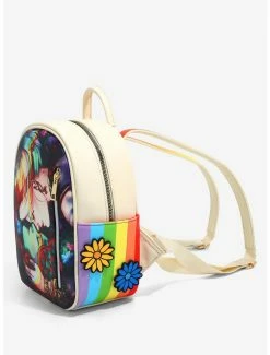 Backpacks DC Comics Poison Ivy & Harley Quinn Mini Backpack - BoxLunch Exclusive -BoxLunch Shop 16966319 av2