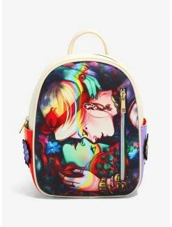 Backpacks DC Comics Poison Ivy & Harley Quinn Mini Backpack - BoxLunch Exclusive