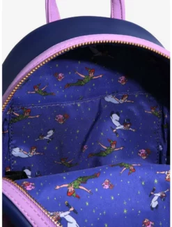 Backpacks Loungefly Disney Peter Pan Skull Rock Mini Backpack - BoxLunch Exclusive -BoxLunch Shop 16966323 av4