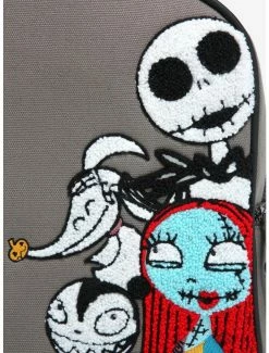 Backpacks Loungefly Disney The Nightmare Before Christmas Chenille Characters Mini Backpack - BoxLunch Exclusive -BoxLunch Shop 16966331 av3