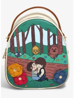 Backpacks Star Wars Chibi Leia & Han In The Forest Mini Backpack - BoxLunch Exclusive
