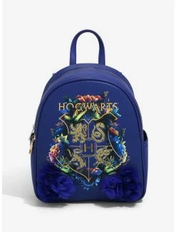Backpacks Harry Potter Hogwarts Crest Botanical Mini Backpack - BoxLunch Exclusive