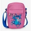 Crossbody Bags Disney Lilo & Stitch Sliding In Space Crossbody