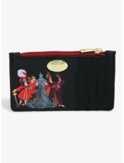 Matching Sets Disney Villains Group Portrait Floral Cardholder - BoxLunch Exclusive -BoxLunch Shop 17368836 av1