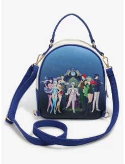 Backpacks Pretty Guardian Sailor Moon Sailor Guardians & Black Moon Reversible Mini Backpack - BoxLunch Exclusive -BoxLunch Shop 17398822 av4