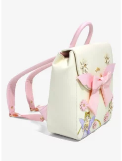 Backpacks Pretty Guardian Sailor Moon Neo Queen Serenity Ribbon Floral Rucksack - BoxLunch Exclusive -BoxLunch Shop 17398830 av1