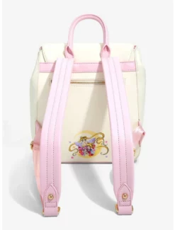 Backpacks Pretty Guardian Sailor Moon Neo Queen Serenity Ribbon Floral Rucksack - BoxLunch Exclusive -BoxLunch Shop 17398830 av2