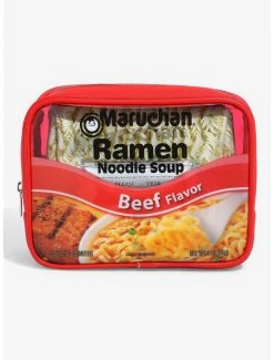 Cosmetic Bags Maruchan Beef Ramen Noodle Soup Cosmetic Bag Set