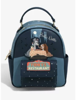 Backpacks Our Universe Disney Lady And The Tramp Bella Notte Mini Backpack - BoxLunch Exclusive