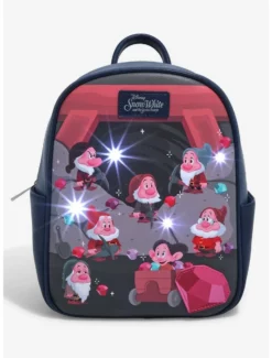 Backpacks Disney Snow White And The Seven Dwarfs Mining Light-Up Mini Backpack - BoxLunch Exclusive