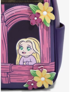Backpacks Disney Tangled Chibi Rapunzel Mini Backpack - BoxLunch Exclusive -BoxLunch Shop 17721405 av3