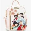 Backpacks InuYasha Cast With Sakura Flowers Mini Backpack - BoxLunch Exclusive