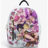 Backpacks JoJo's Bizarre Adventure Giorno Giovanna Group Floral Mini Backpack
