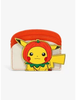 Matching Sets Pokémon Pumpkin Pikachu Cardholder - BoxLunch Exclusive