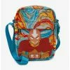 Crossbody Bags Avatar: The Last Airbender Aang Meditating Vegan Leather Crossbody Bag