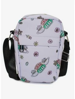 Crossbody Bags Friends Central Perk Vegan Leather Crossbody Bag