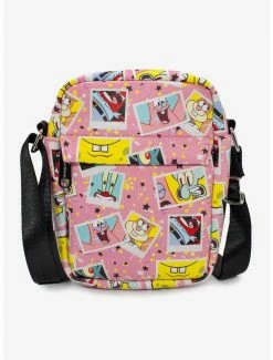 Crossbody Bags SpongeBob SquarePants And Friends Vegan Leather Crossbody Bag