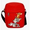 Crossbody Bags Tom And Jerry Vegan Leather Crossbody Bag