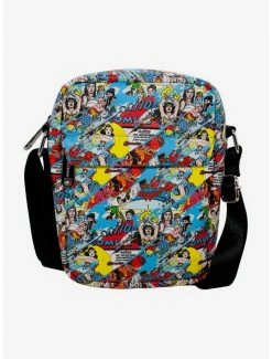 Crossbody Bags Dc Comics Wonder Woman Through The Years Crossbody Bag