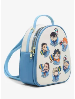 Backpacks Haikyu!! Chibi Team Portraits Convertible Mini Backpack - BoxLunch Exclusive -BoxLunch Shop 18025615 av1