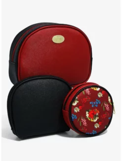 Cosmetic Bags Disney Villains Floral Group Portrait Cosmetic Bag Set - BoxLunch Exclusive -BoxLunch Shop 18170930 av2