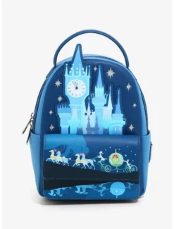 Backpacks Loungefly Disney Cinderella Night Castle Mini Back Pack - BoxLunch Exclusive