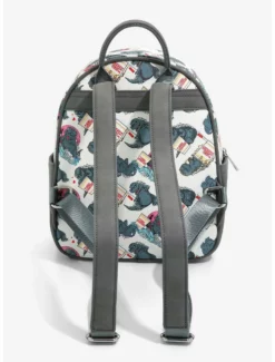 Crossbody Bags Nissin X Godzilla Cup Noodles Mini Backpack - BoxLunch Exclusive -BoxLunch Shop 18370596 av2
