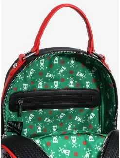 Backpacks Our Universe Disney The Nightmare Before Christmas Jack Skellington Christmas Sweater Mini Backpack - BoxLunch Exclusive -BoxLunch Shop 18810636 av5