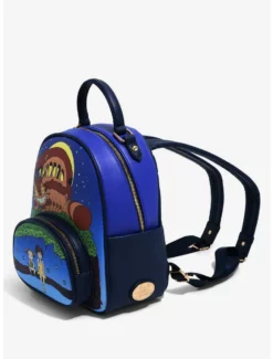 Backpacks Our Universe Studio Ghibli My Neighbor Totoro Night Catbus Light Up Mini Backpack - BoxLunch Exclusive -BoxLunch Shop 18827197 av3