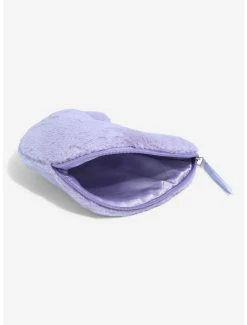 Cosmetic Bags The Creme Shop Teddy Bag Plush Crescent Moon Cosmetic Bag -BoxLunch Shop 19074135 av2