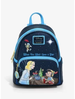 Crossbody Bags Loungefly Disney Pinocchio When You Wish Upon A Star Mini Backpack - BoxLunch Exclusive