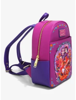 Backpacks Loungefly Disney Pixar Coco Family Mural Mini Backpack - BoxLunch Exclusive -BoxLunch Shop 19322887 av1