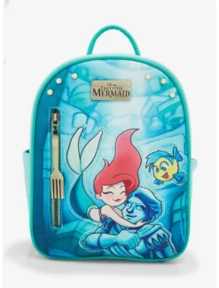 Backpacks Disney The Little Mermaid Ariel & Prince Eric Statue Mini Backpack - BoxLunch Exclusive