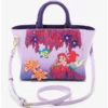 Matching Sets The Little Mermaid Floral Handbag - BoxLunch Exclusive