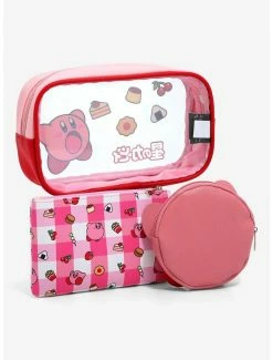 Cosmetic Bags Nintendo Kirby Snacks Cosmetic Bag Set - BoxLunch Exclusive -BoxLunch Shop 19374120 av2