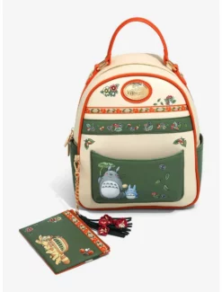 Alternative view of Backpacks Our Universe Studio Ghibli My Neighbor Totoro Folk Mini Backpack - BoxLunch Exclusive
