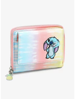 Matching Sets Loungefly Disney Lilo & Stitch Tie-Dye Small Zip Wallet - BoxLunch Exclusive